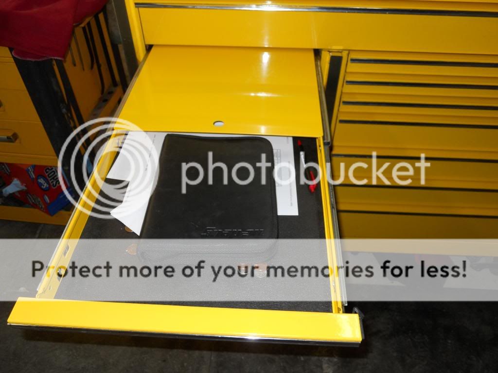 FS SNAP ON Ultra Yellow KRL1001 w/ stainless top The Chicago Garage